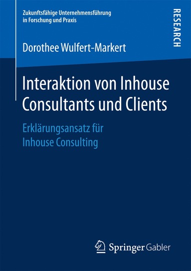 bokomslag Interaktion von Inhouse Consultants und Clients