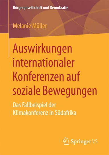 bokomslag Auswirkungen internationaler Konferenzen auf soziale Bewegungen