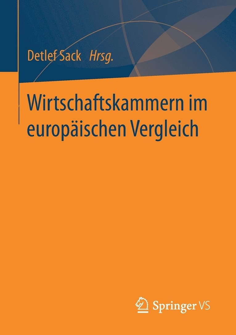 Wirtschaftskammern im europischen Vergleich 1