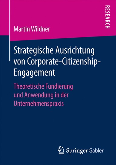 bokomslag Strategische Ausrichtung von Corporate-Citizenship-Engagement