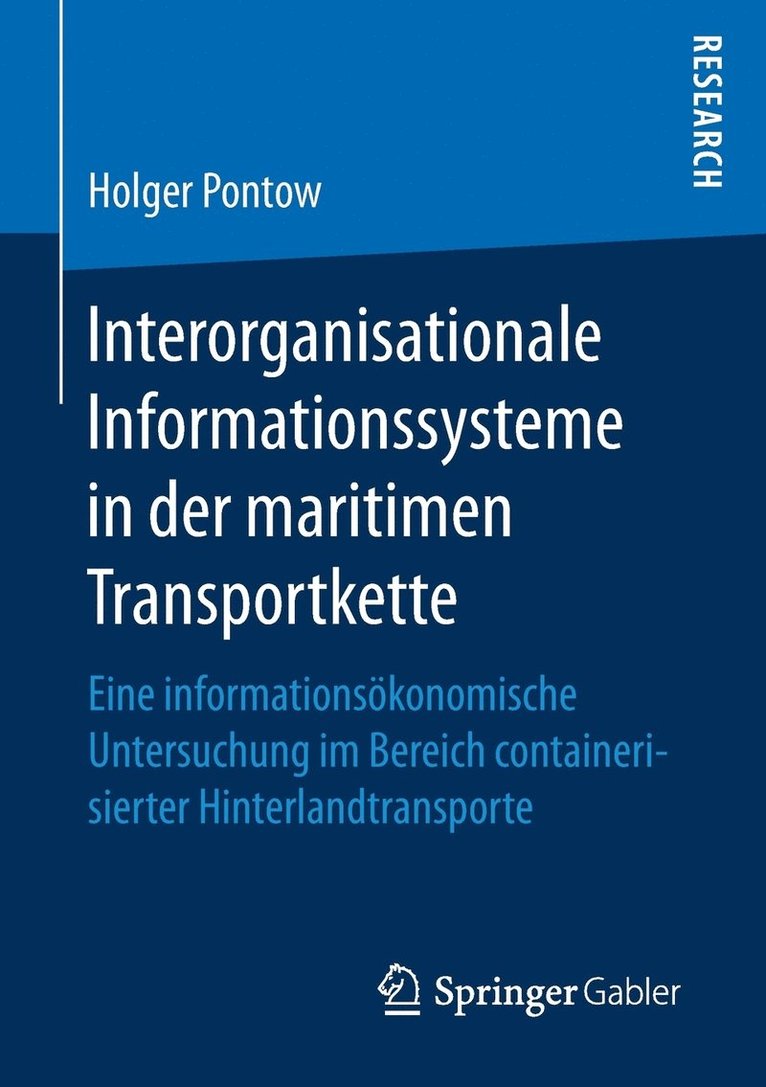 Interorganisationale Informationssysteme in der maritimen Transportkette 1