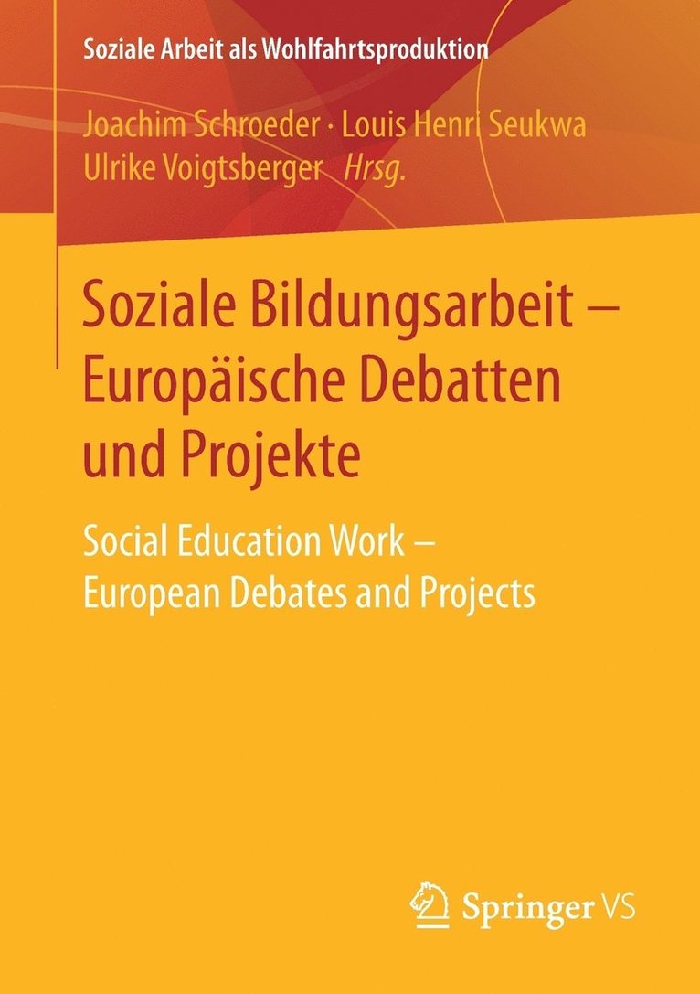 Soziale Bildungsarbeit - Europische Debatten und Projekte 1