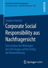 bokomslag Corporate Social Responsibility aus Nachfragersicht