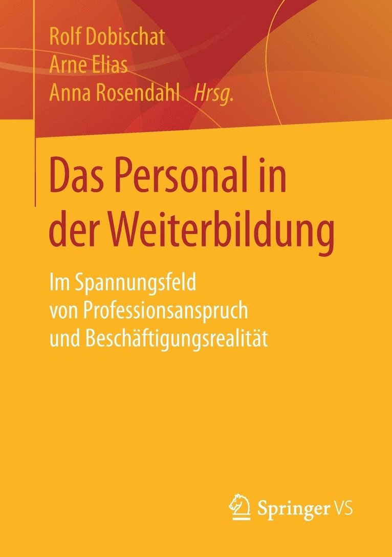 Das Personal in der Weiterbildung 1