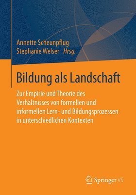 bokomslag Bildung als Landschaft