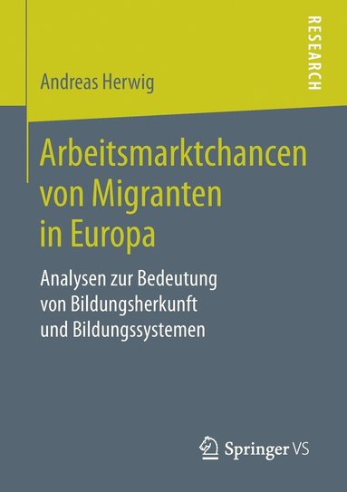 bokomslag Arbeitsmarktchancen von Migranten in Europa