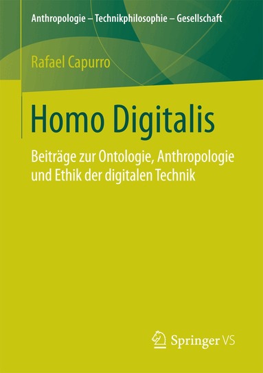 Rafael Capurro - Homo Digitalis, Häftad