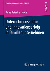 bokomslag Unternehmenskultur und Innovationserfolg in Familienunternehmen