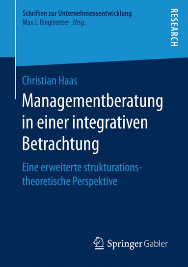 bokomslag Managementberatung in einer integrativen Betrachtung