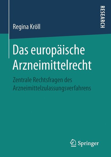 bokomslag Das europäische Arzneimittelrecht