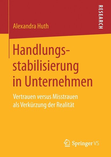 bokomslag Handlungsstabilisierung in Unternehmen