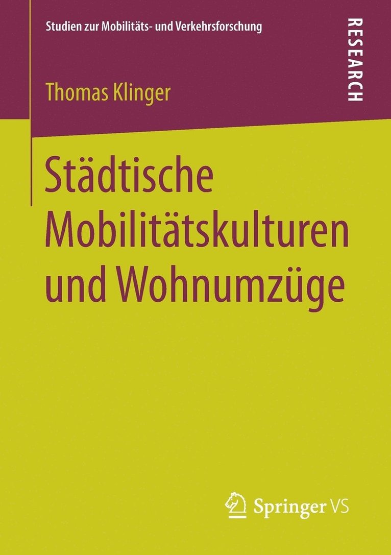 Stdtische Mobilittskulturen und Wohnumzge 1