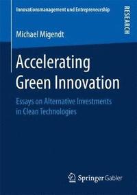 bokomslag Accelerating Green Innovation