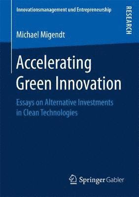 bokomslag Accelerating Green Innovation