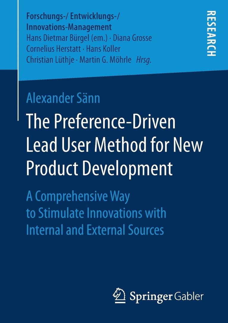 Preference-Driven Lead User Method for New Product Development