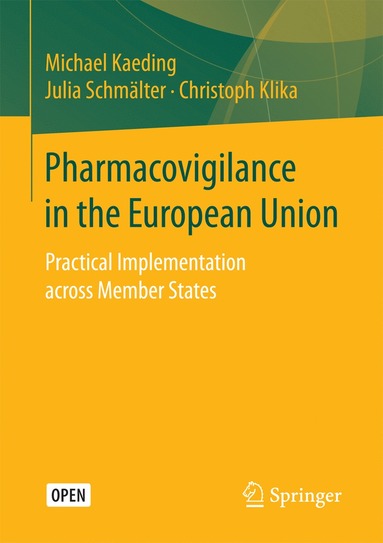 bokomslag Pharmacovigilance in the European Union