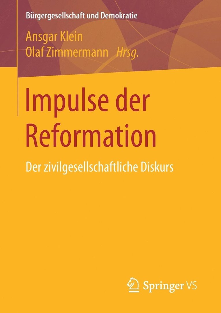 Ansgar Klein, Olaf Zimmermann - Impulse der Reformation, Häftad