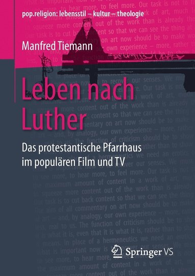 bokomslag Leben nach Luther