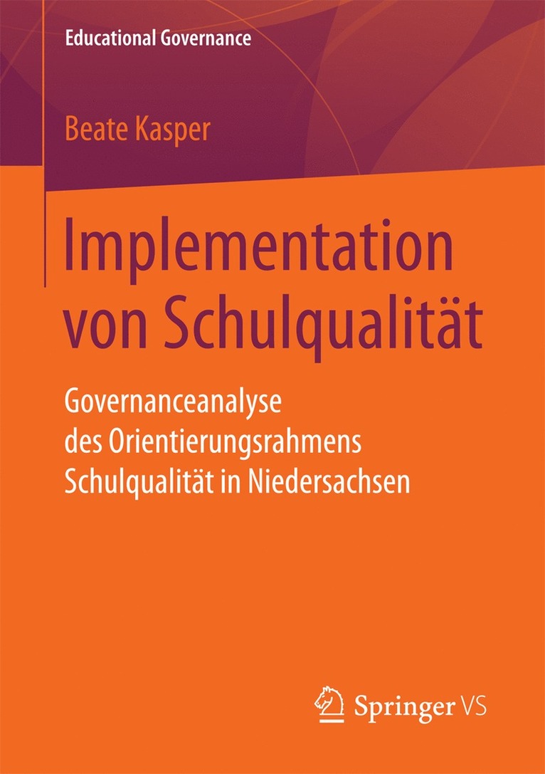 Beate Kasper - Implementation von Schulqualität, Häftad