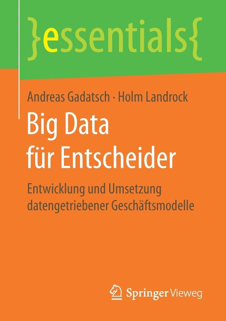 Andreas Gadatsch, Holm Landrock - Big Data für Entscheider, Häftad