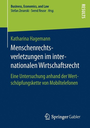 bokomslag Menschenrechtsverletzungen im internationalen Wirtschaftsrecht