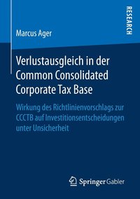 bokomslag Verlustausgleich in der Common Consolidated Corporate Tax Base