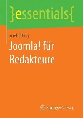 bokomslag Joomla! für Redakteure
