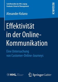 bokomslag Effektivitt in der Online-Kommunikation