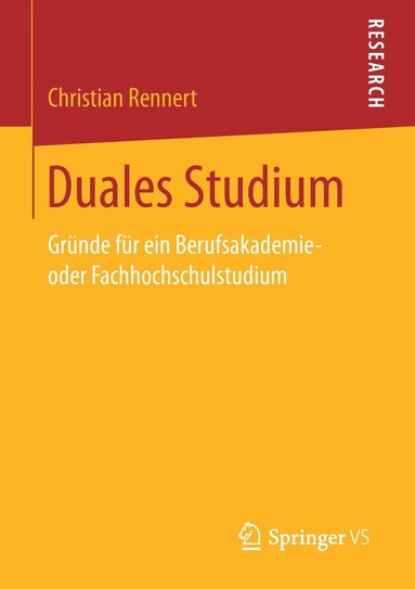 bokomslag Duales Studium