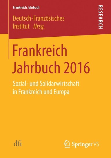 bokomslag Frankreich Jahrbuch 2016