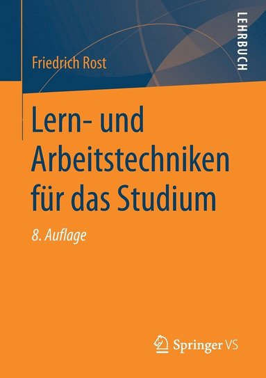 bokomslag Lern- und Arbeitstechniken fr das Studium