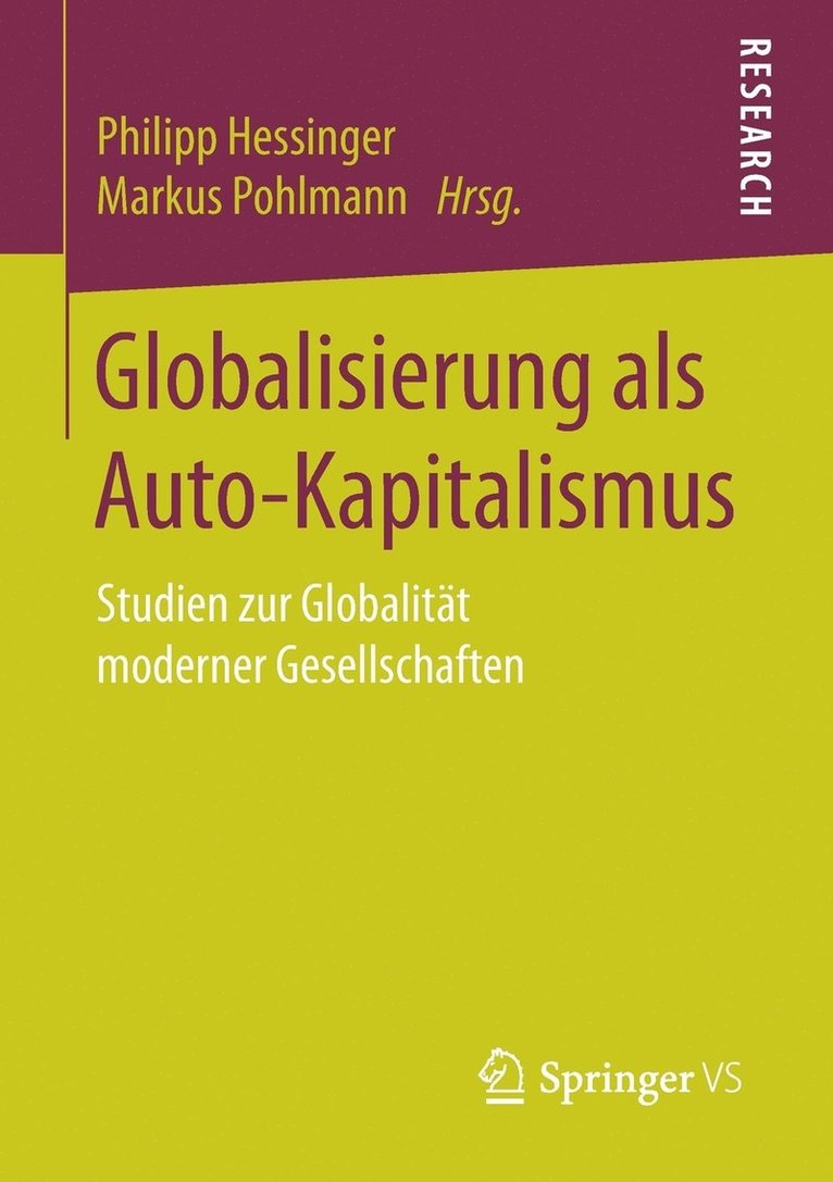 Globalisierung als Auto-Kapitalismus 1