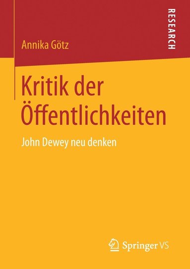 bokomslag Kritik der Öffentlichkeiten