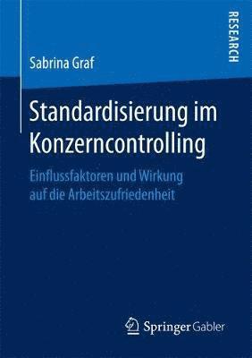 bokomslag Standardisierung im Konzerncontrolling