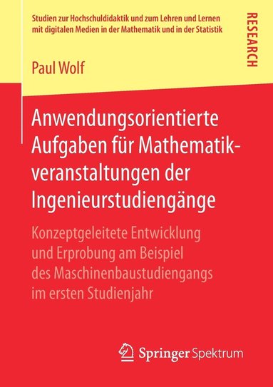 bokomslag Anwendungsorientierte Aufgaben fr Mathematikveranstaltungen der Ingenieurstudiengnge