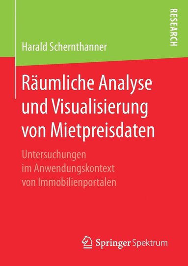 bokomslag Rumliche Analyse und Visualisierung von Mietpreisdaten