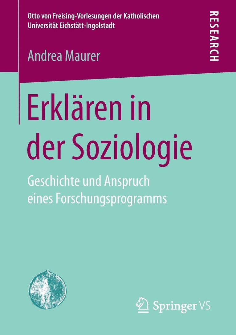 Erklren in der Soziologie 1