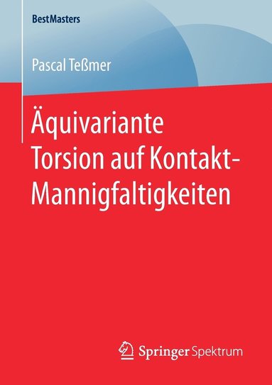 bokomslag quivariante Torsion auf Kontakt-Mannigfaltigkeiten