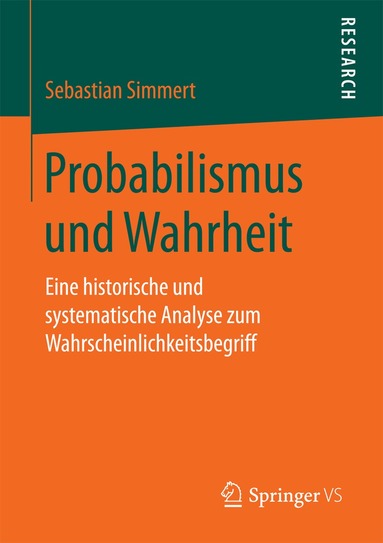 Sebastian Simmert - Probabilismus und Wahrheit, Häftad