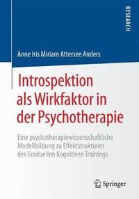 bokomslag Introspektion als Wirkfaktor in der Psychotherapie