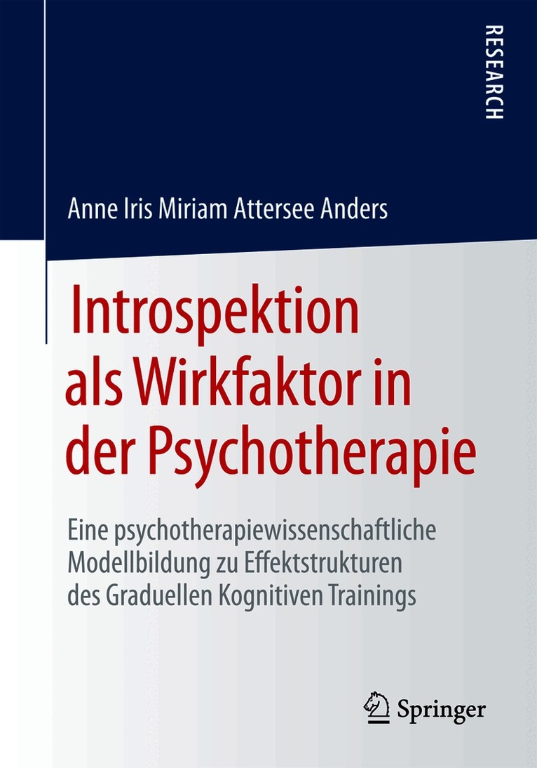 Introspektion als Wirkfaktor in der Psychotherapie