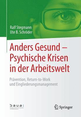 bokomslag Anders Gesund - Psychische Krisen in der Arbeitswelt