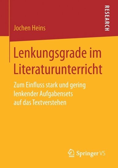 bokomslag Lenkungsgrade im Literaturunterricht