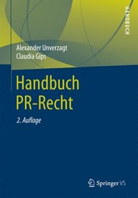 bokomslag Handbuch PR-Recht