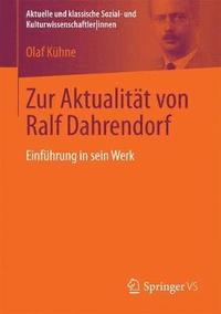 bokomslag Zur Aktualitt von Ralf Dahrendorf