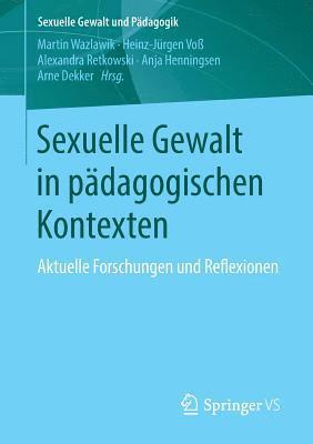 bokomslag Sexuelle Gewalt in pädagogischen Kontexten