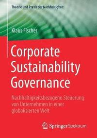bokomslag Corporate Sustainability Governance