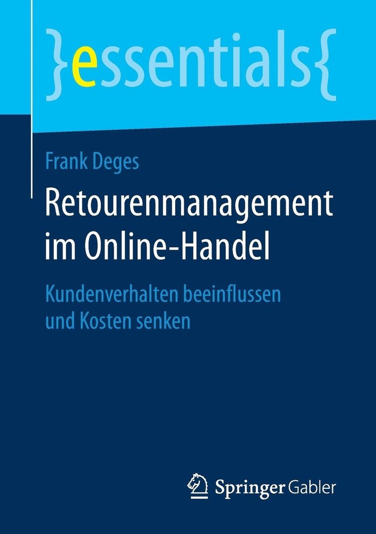 Frank Deges - Retourenmanagement im Online-Handel, Häftad