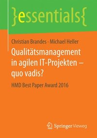 bokomslag Qualittsmanagement in agilen IT-Projekten  quo vadis?