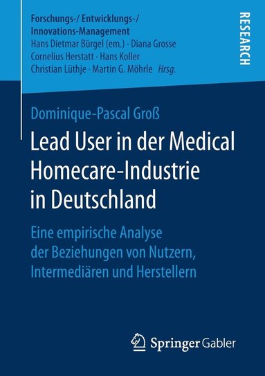 bokomslag Lead User in der Medical Homecare-Industrie in Deutschland